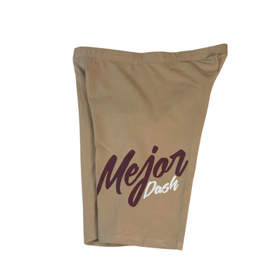 Logo Bermuda Shorts Beige