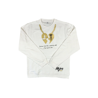 Motherless Child Men's Premium Crew x White